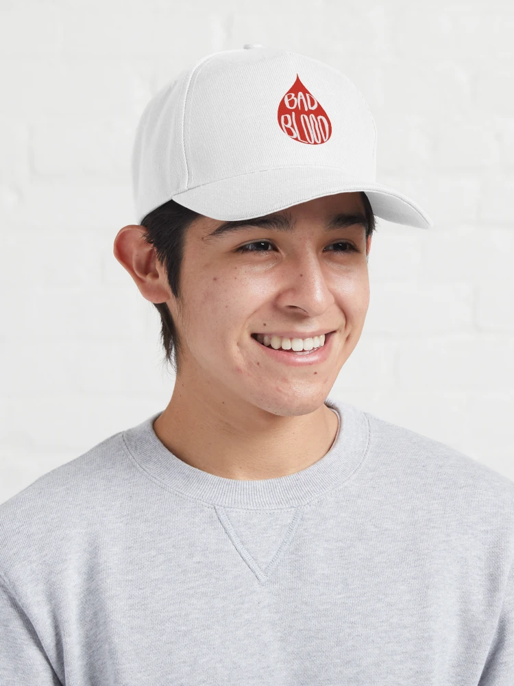★BAD BLOOD★ BAD Bold Logo Ball Cap 2color Badblood [w-hat23-016] F1 Old Effect Ball Cap - Black | KAZUE