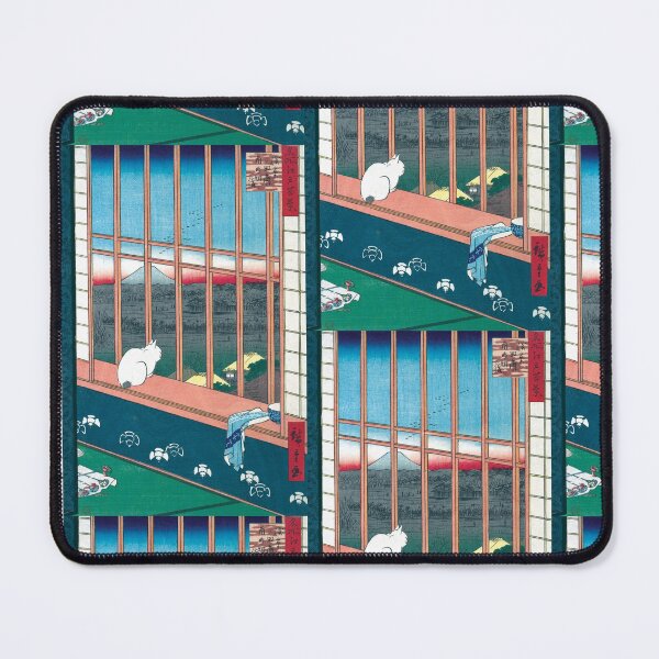 Artikelvorschau, Utagawa Hiroshige Cat - Hundert Ansichten von Edo entworfen und verkauft von xm-h.