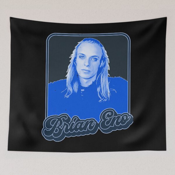 Item preview, Funny Men Retro Brian Eno Distressed Style Tributesignals From Eno 80'S Screen designed and sold by KyleeRowe1919.