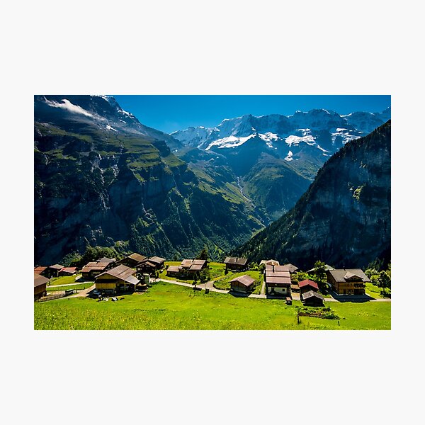 Item preview, Gimmelwald In Swiss Alps - Switzerland designed and sold by ultimateplaces.