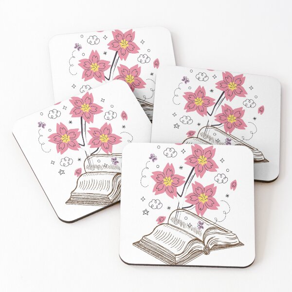 Item preview, Open Book with Florals Classic design cute gift book flowers  designed and sold by Designer-waw.