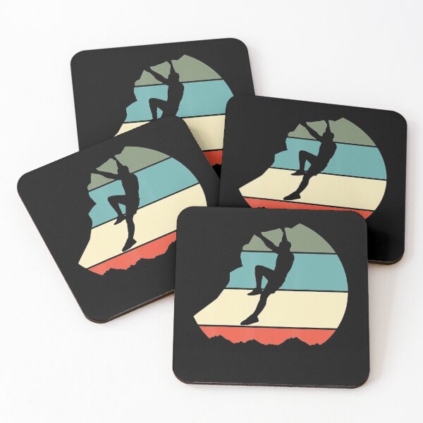 Item preview, Rock Climbing Bouldering Retro designed and sold by FerdinandEngel.