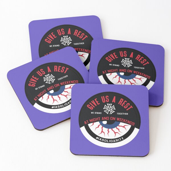 Item preview, IATSE Give Us A Rest At Night And On Weekends     designed and sold by SlayShop66.