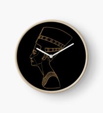 Egyptian Queen Nefertiti Clock