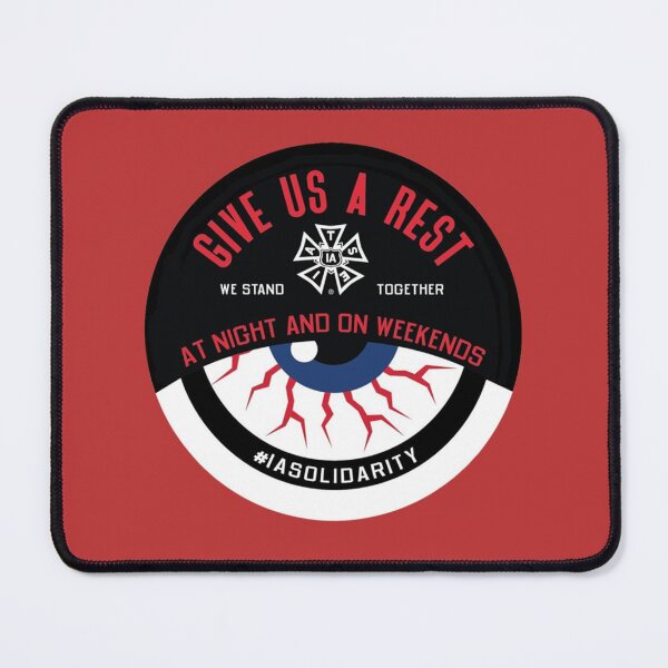 Item preview, IATSE Give Us A Rest At Night And On Weekends designed and sold by SlayShop66.