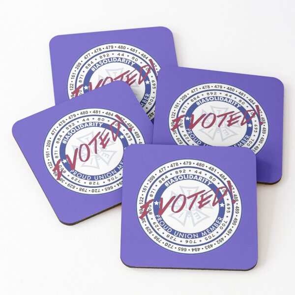 Item preview, IATSE I VOTED              designed and sold by SlayShop66.