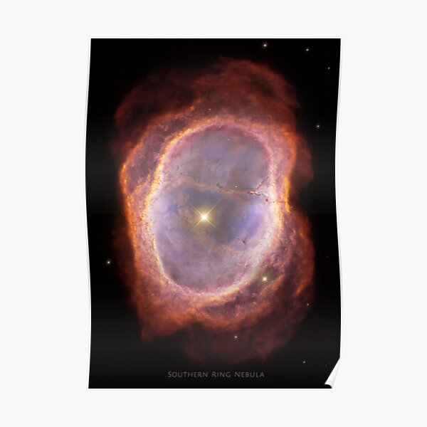 Southern Ring Nebula HD! Poster