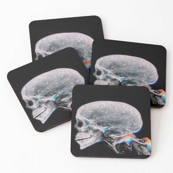 Item preview, holographic skull designed and sold by aloha-designs.