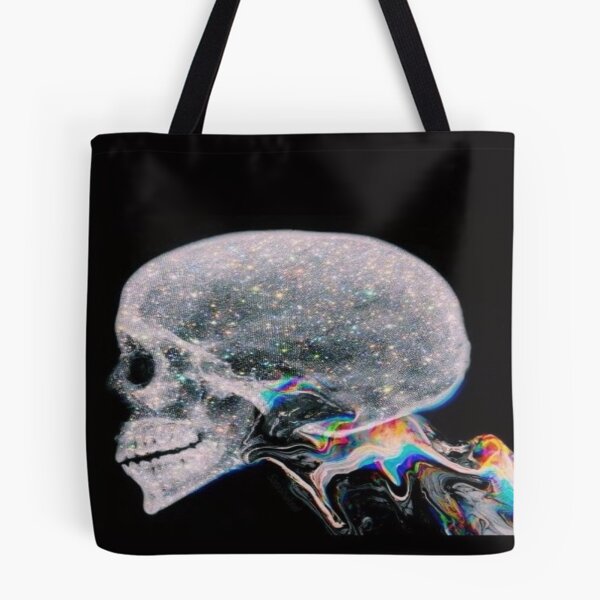 Item preview, holographic skull designed and sold by aloha-designs.