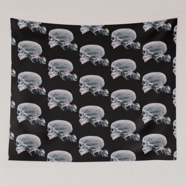 Item preview, holographic skull designed and sold by aloha-designs.