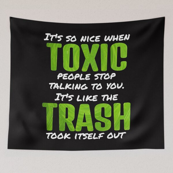 Item preview, Toxic People, Stop Talking To You designed and sold by AloraDawnEve.
