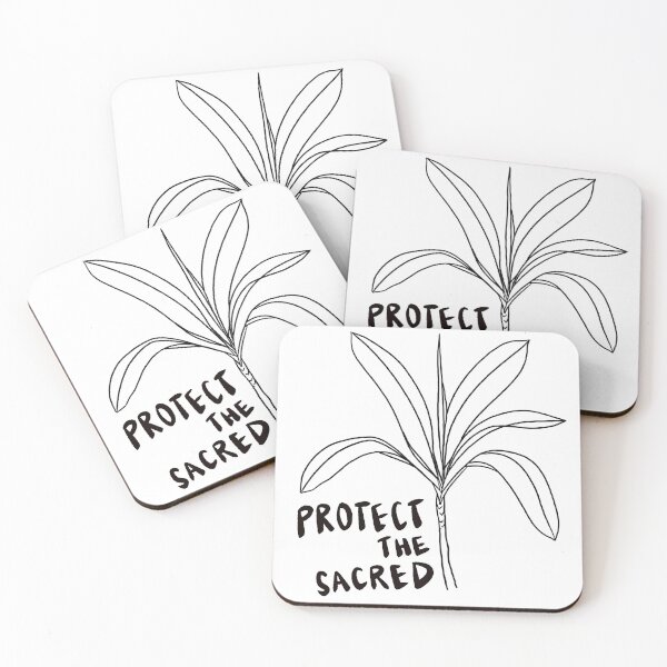 Item preview, Protect the sacred - black and white designed and sold by gabbitheartist.
