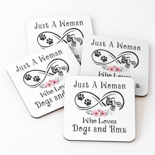 Item preview, just a woman who loves dogs and Bmx designed and sold by luytkaka.