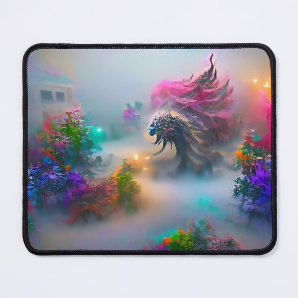 Item preview, Mystical Beast of the Poison Fog designed and sold by trippingonpixel.
