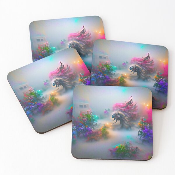 Item preview, Mystical Beast of the Poison Fog designed and sold by trippingonpixel.