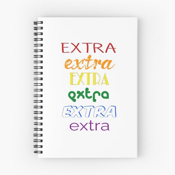 Item preview, Oh You EXTRA EXTRA - Rainbow  designed and sold by Pbdazzler23.
