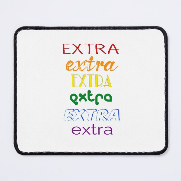Item preview, Oh You EXTRA EXTRA - Rainbow designed and sold by Pbdazzler23.