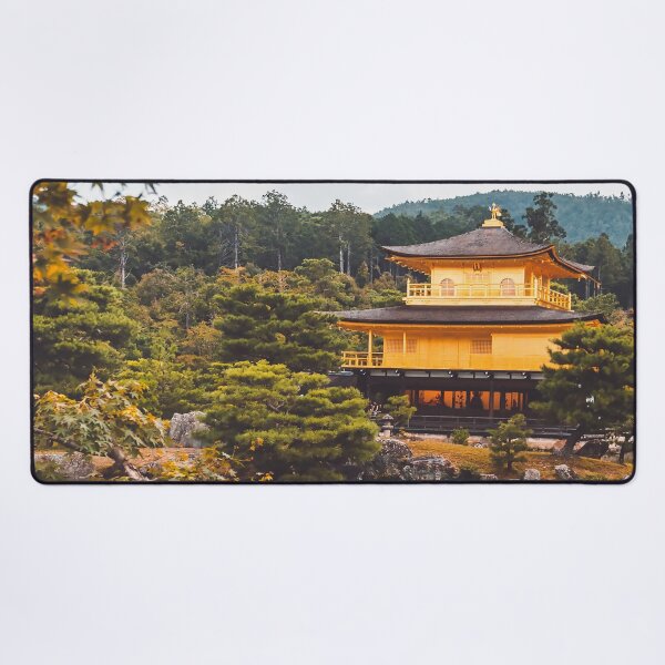 Aperçu de l'œuvre Le temple d'or de Kyoto créée et vendue par Neondreamscapes.