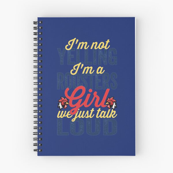 Item preview, I_m Not Yelling I_m a Roosters Girl We Just Talk Loud   designed and sold by FANCY-CASHOP.