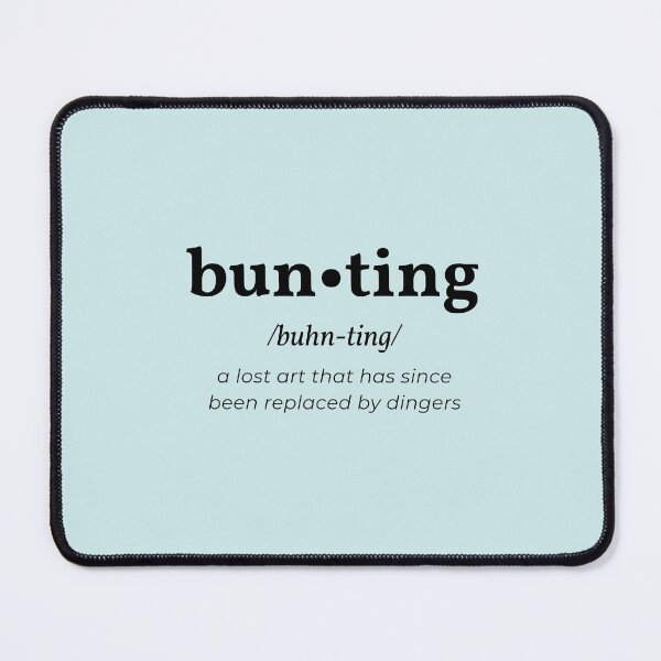 Item preview, Bunting Homeruns Dinger Baseball Definition designed and sold by BallplayerBuzz.