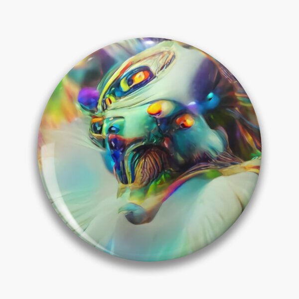 Item preview, Cybernetic Neon DMT Pup designed and sold by trippingonpixel.