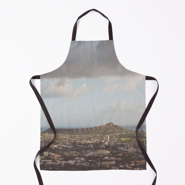 Item preview, Diamond Head & Honolulu Cityscape | Oahu, Hawaii | Landscape Photography Print designed and sold by admkng.