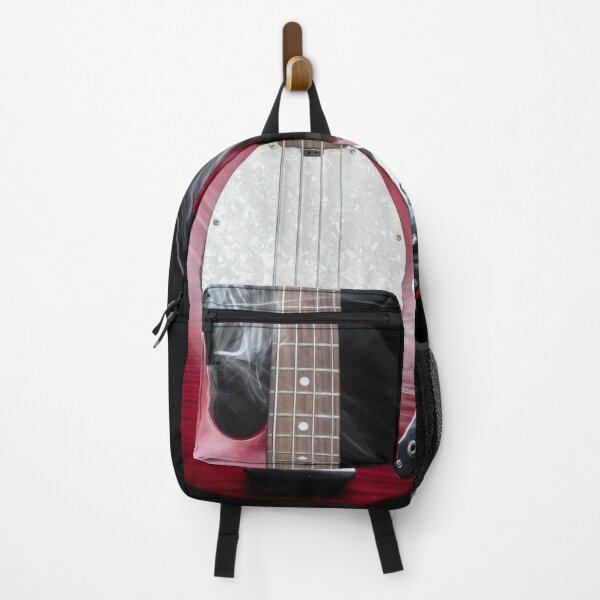 Item preview, The Flow of Music Minimal Guitar Portrait with Smoky Light Painting designed and sold by nancyjcreates.