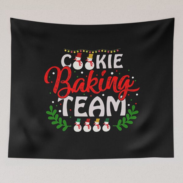 Item preview, Cookie Baking Team Snowman designed and sold by HammonArt.