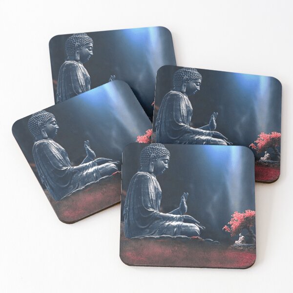 Item preview, WORSHIPPING BUDDHA WITH MEDITATION PRAISES AND OFFERINGS designed and sold by MrCreativeArts.