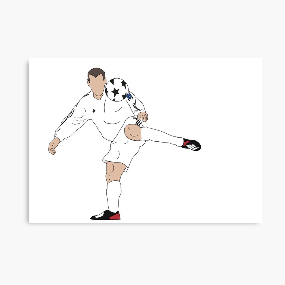 Zinedine Zidane Framed Art Prints for Sale - Fine Art America