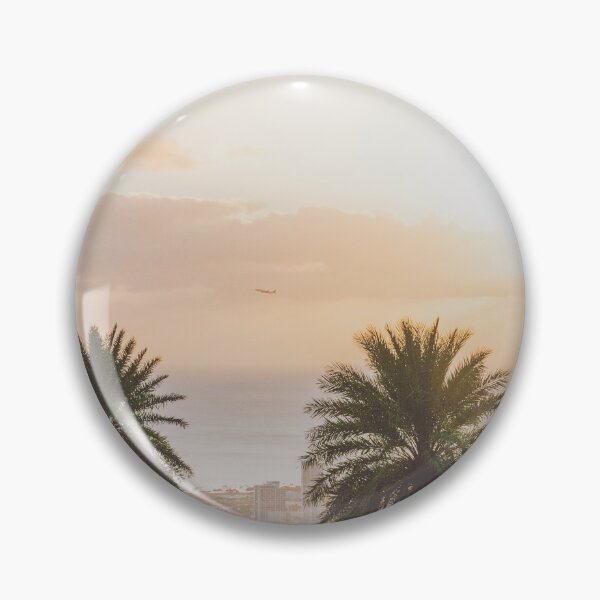 Item preview, Honolulu Sunset from Tantalus Lookout | Oahu, Hawaii | Landscape Photography Print designed and sold by admkng.