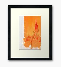 The Player of Games Framed Print