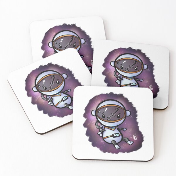Item preview, Cute Astronaut Under Stress Cartoon designed and sold by KatDrawsNow.