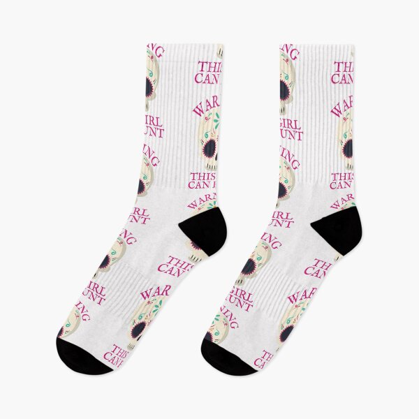 Item preview, Warning this girl can hunt, funny sugar skull design designed and sold by Auntieck.