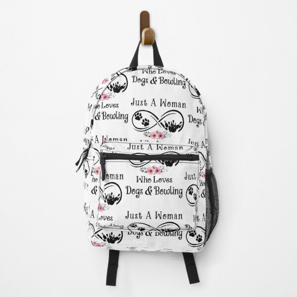Item preview, just a woman who loves dogs and Bowling designed and sold by luytkaka.