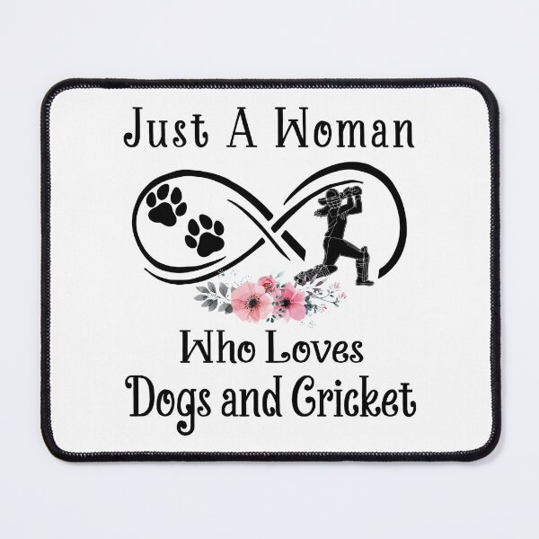 Item preview, just a woman who loves dogs and Cricket designed and sold by luytkaka.