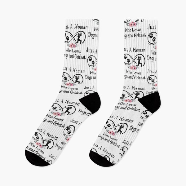 Item preview, just a woman who loves dogs and Cricket designed and sold by luytkaka.