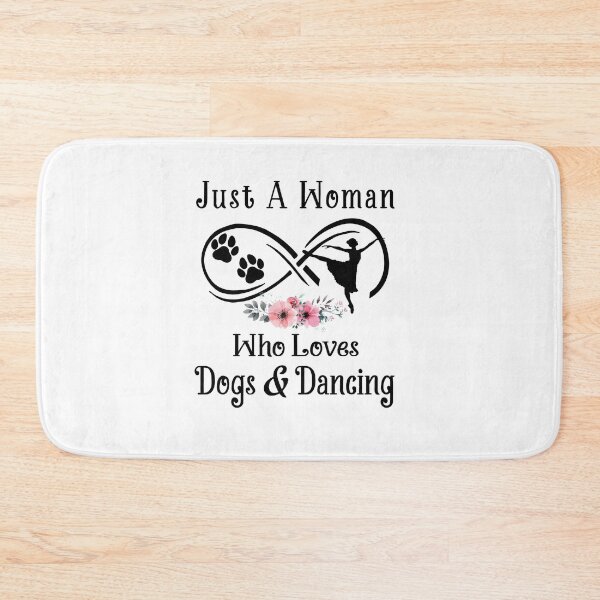 Item preview, just a woman who loves dogs and Dancing designed and sold by luytkaka.