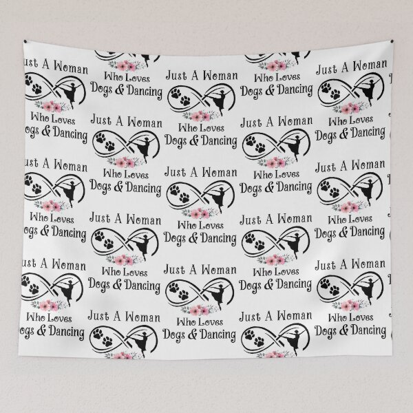 Item preview, just a woman who loves dogs and Dancing designed and sold by luytkaka.