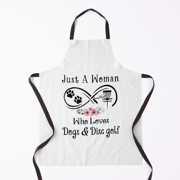 Item preview, just a woman who loves dogs and Disc golf designed and sold by luytkaka.