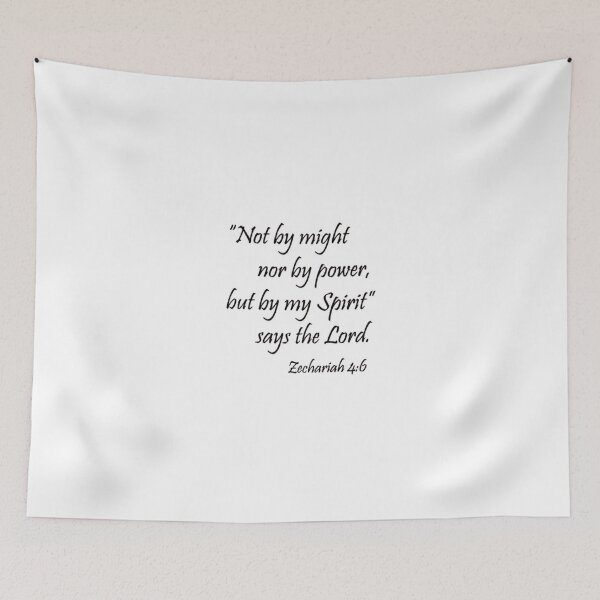 Item preview, Not by might nor by power but by God's Spirit!! designed and sold by JoAnnValencia.