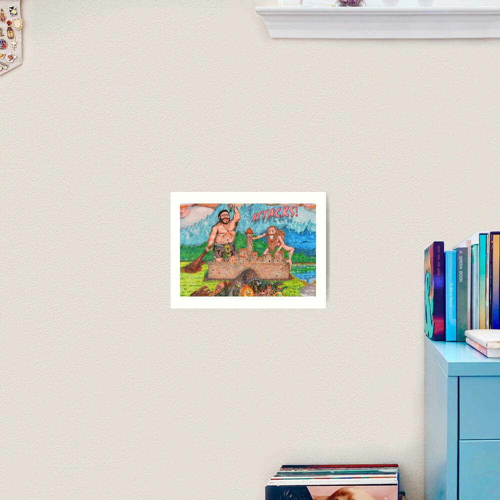 Item preview, Art Print designed and sold by The-Nasty-Hooks.