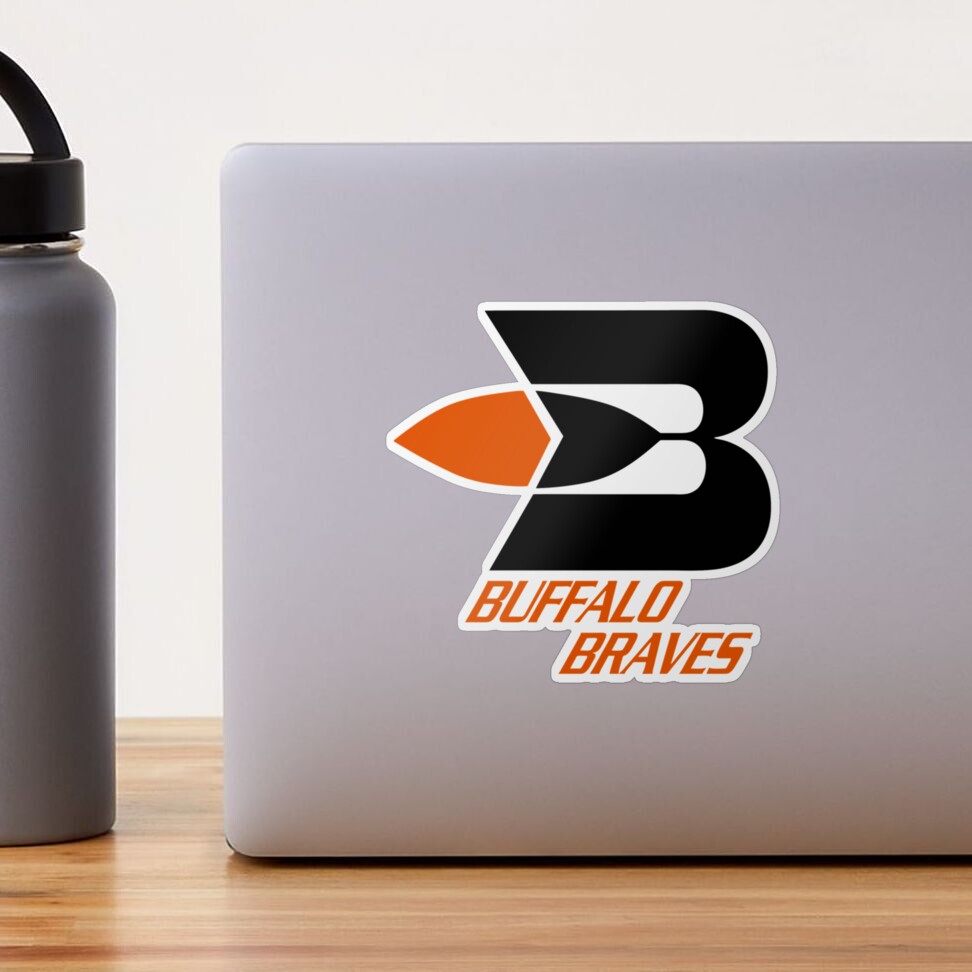 Buffalo Braves Logo Merchandise Sticker for Sale by KurtissDutton