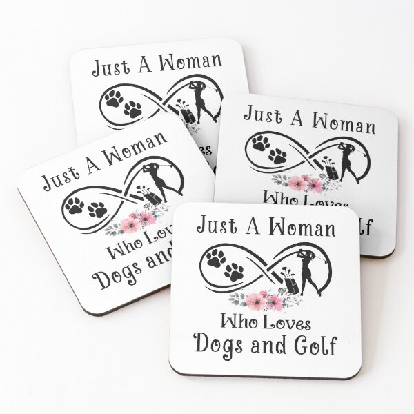 Item preview, just a woman who loves dogs and Golf designed and sold by luytkaka.