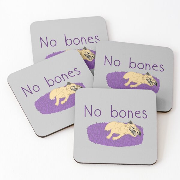 Item preview, Noodle the pug: no bones day designed and sold by HappyDayDoodles.