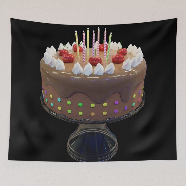 Item preview, Birthday Cake 3D designed and sold by CGShirts.