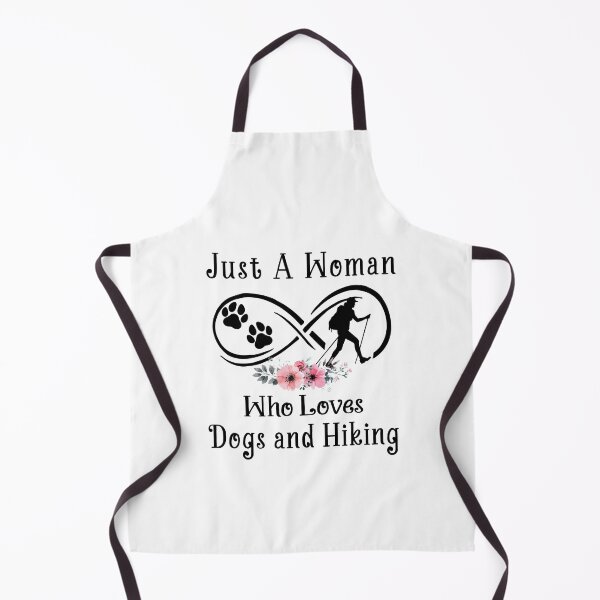 Item preview, just a woman who loves dogs and Hiking designed and sold by luytkaka.