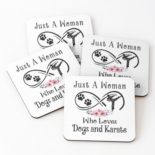 Item preview, just a woman who loves dogs and Karate designed and sold by luytkaka.