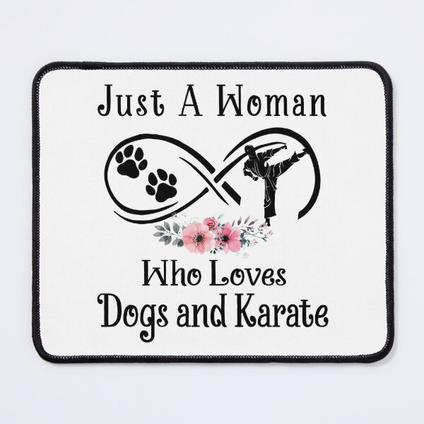 Item preview, just a woman who loves dogs and Karate designed and sold by luytkaka.