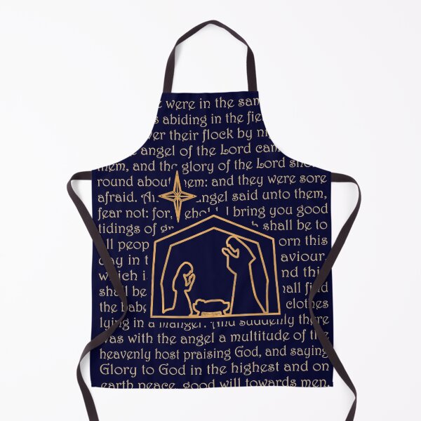 Item preview, Golden Christmas Manger Scene With Verses designed and sold by mrtraz.